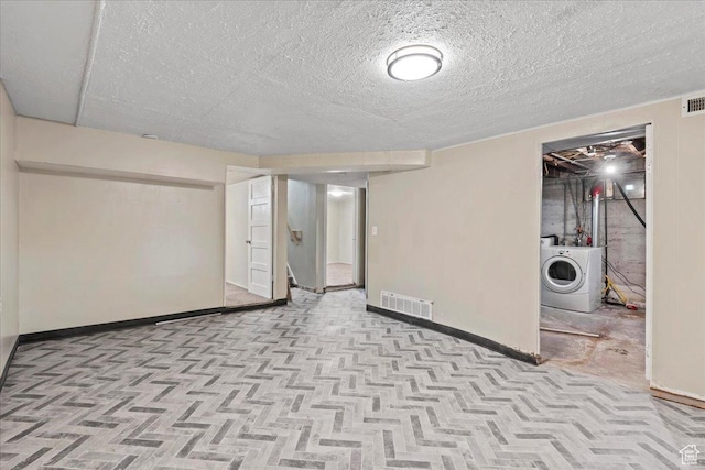 917 E Sullivan Rd, Ogden, UT 84403 - finished basement featuring washer / dryer, baseboards, and a textured ceiling
