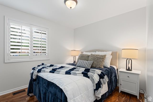 11770 S Dry Creek Rd, Sandy, UT 84094 - bedroom featuring dark wood-type flooring and baseboards