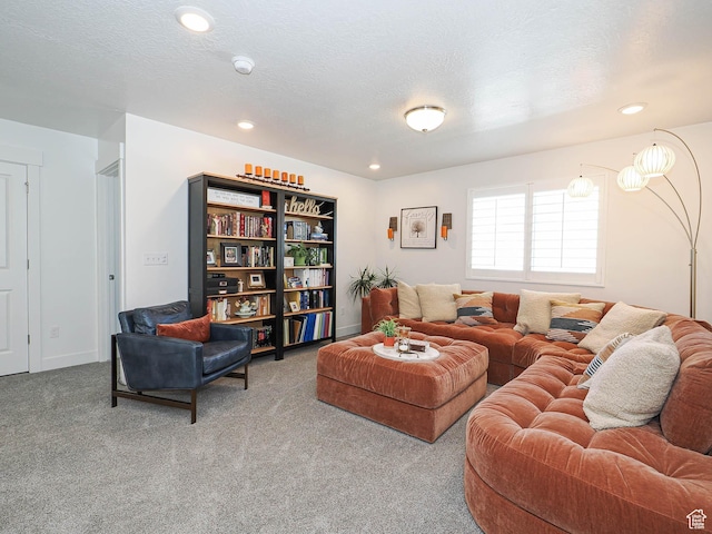 3022 S Shoreline Dr W, Syracuse, UT 84075 - carpeted living area with recessed lighting