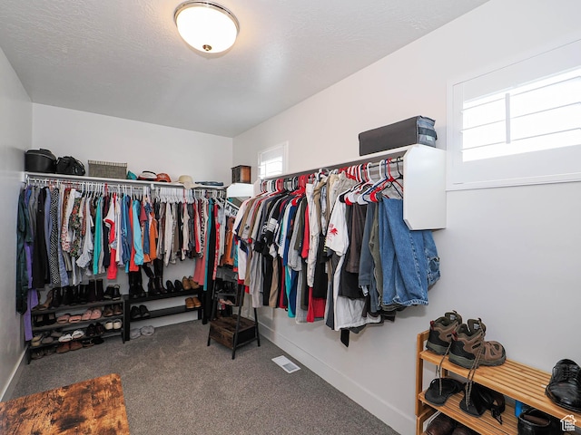 3022 S Shoreline Dr W, Syracuse, UT 84075 - spacious closet with carpet floors