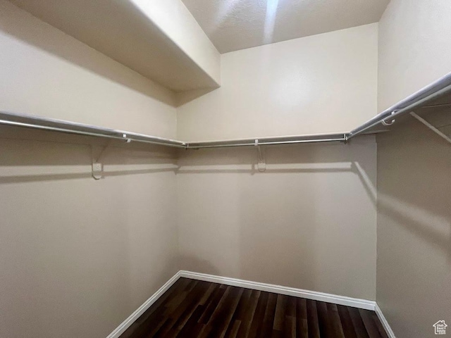 1913 N 370 W, Tooele, UT 84074 - walk in closet featuring dark wood finished floors