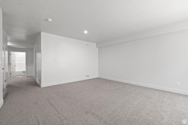 387 N 300 E, Payson, UT 84651 - carpeted empty room featuring a textured ceiling and recessed lighting