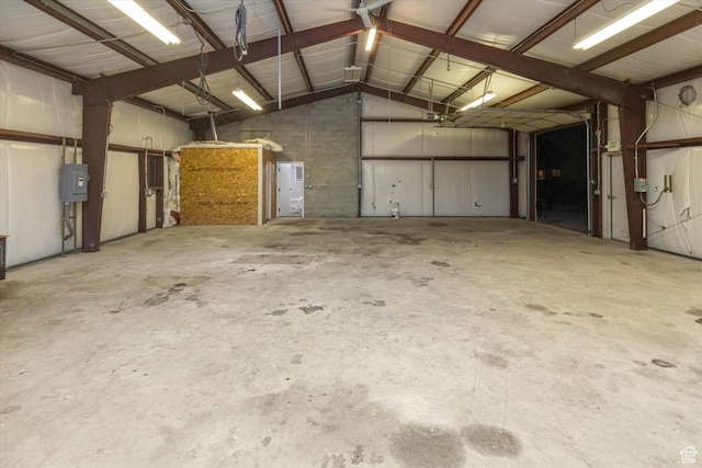 1697 S 3200 W, Logan, UT 84321 - garage featuring electric panel