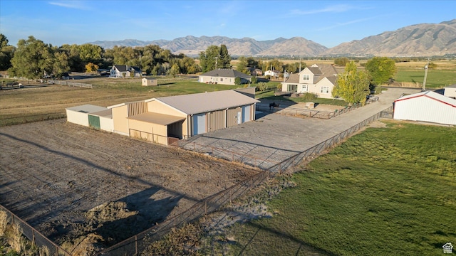 1697 S 3200 W, Logan, UT 84321 - aerial view of residential area featuring mountains