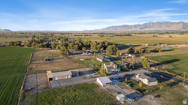 1697 S 3200 W, Logan, UT 84321 - aerial overview of property's location featuring mountains and rural landscape