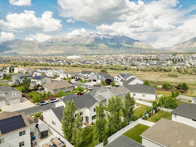 144 E 150 N, Vineyard, UT 84059 - aerial perspective of suburban area with a mountainous background