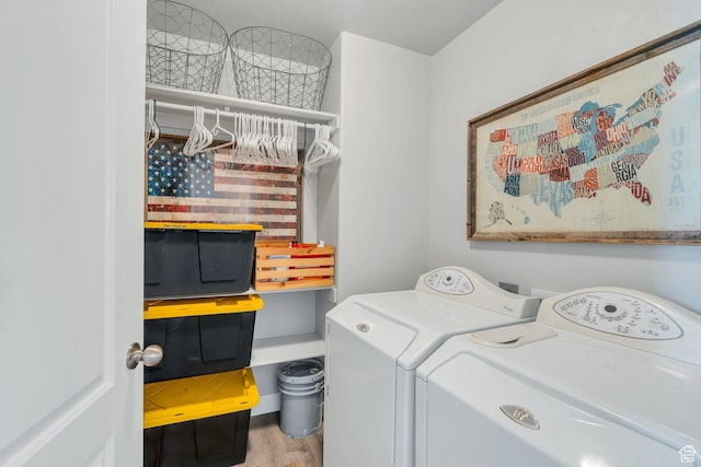 187 E 560 N, Salem, UT 84653 - washroom featuring independent washer and dryer and wood finished floors
