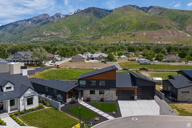 12719 S Outlaw Pl E, Draper, UT 84020 - view of mountain backdrop featuring nearby suburban area