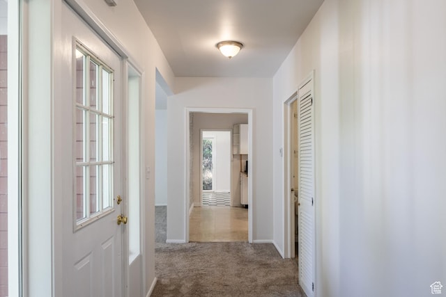 5623 E Emigration Canyon Rd, Emigration Canyon, UT 84108 - hall featuring carpet and baseboards