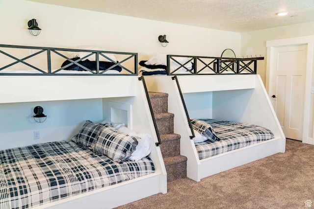 300 S 100th St W, Garden City, UT 84028 - bedroom featuring carpet floors and a textured ceiling