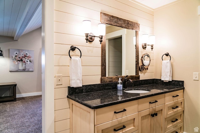 300 S 100th St W, Garden City, UT 84028 - bathroom with vanity and baseboards