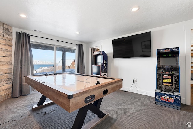 689 N Cambry Dr, Garden City, UT 84028 - rec room featuring carpet flooring and recessed lighting