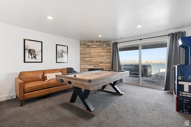 689 N Cambry Dr, Garden City, UT 84028 - playroom with carpet, recessed lighting, and baseboards