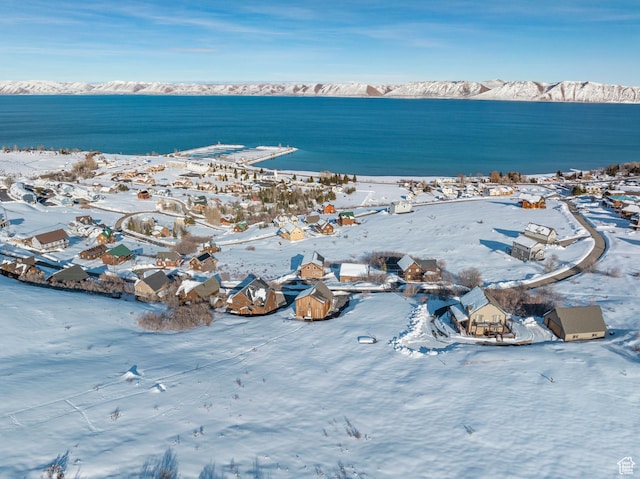 689 N Cambry Dr, Garden City, UT 84028 - water view featuring a mountainous background