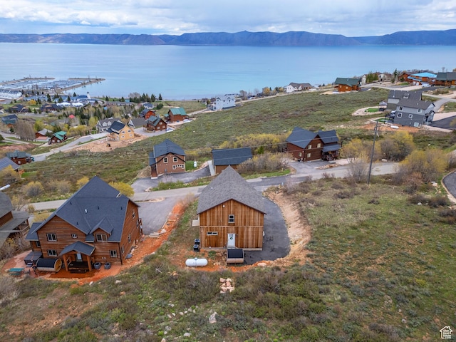 689 N Cambry Dr, Garden City, UT 84028 - view of subject property with a water and mountain view