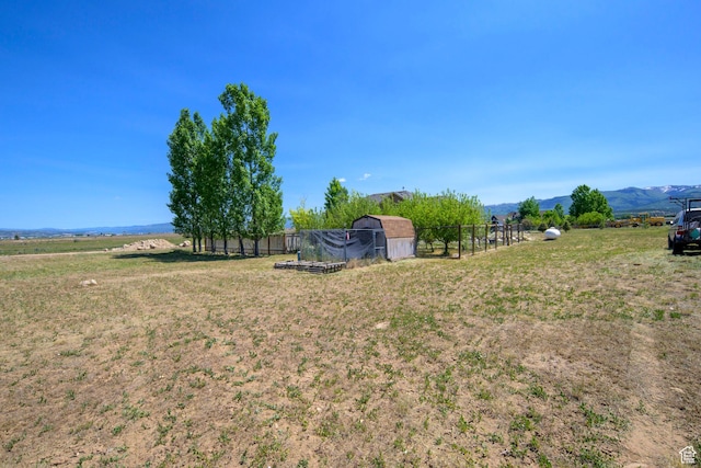 14745 N 8375 E, Spring City, UT 84662 - view of yard with an outbuilding and a rural view