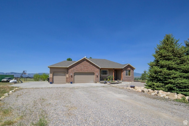 14745 N 8375 E, Spring City, UT 84662 - single story home featuring driveway, a garage, and brick siding