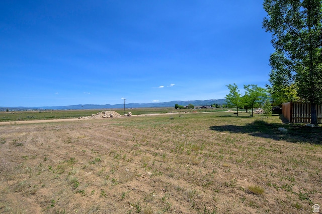 14745 N 8375 E, Spring City, UT 84662 - view of yard with a mountain view and a view of countryside