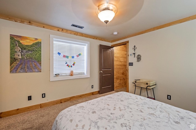 14745 N 8375 E, Spring City, UT 84662 - bedroom featuring carpet floors, baseboards, and a ceiling fan