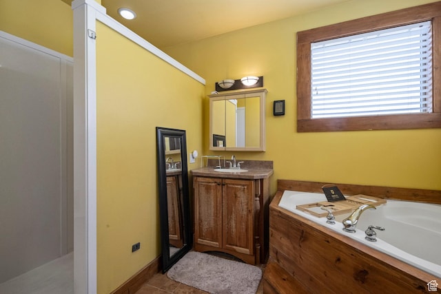 14745 N 8375 E, Spring City, UT 84662 - bathroom featuring a bath and vanity