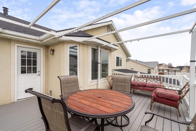 5029 W Copper Meadow Ln S, West Jordan, UT 84088 - deck featuring outdoor dining space