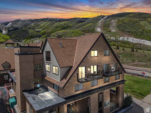 1401 Lowell Ave Unit 31, Park City, UT 84060 - view from above of property with mountains