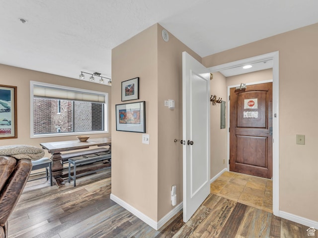 1401 Lowell Ave Unit 31, Park City, UT 84060 - entrance foyer with baseboards and wood finished floors