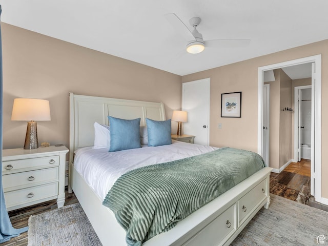 1401 Lowell Ave Unit 31, Park City, UT 84060 - bedroom with wood finished floors and baseboards