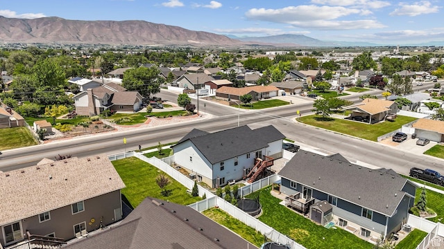 384 N 600 E, Payson, UT 84651 - aerial perspective of suburban area with a mountainous background