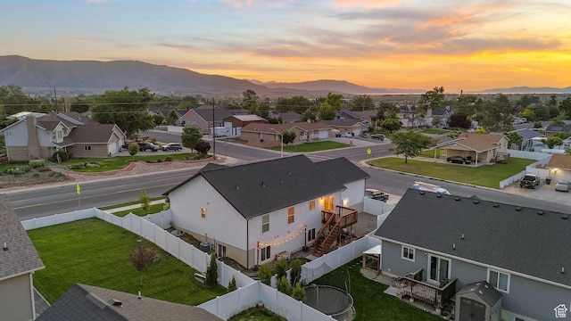 384 N 600 E, Payson, UT 84651 - aerial perspective of suburban area featuring a mountainous background