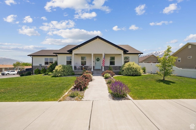 384 N 600 E, Payson, UT 84651 - view of front facade with a porch and stone siding