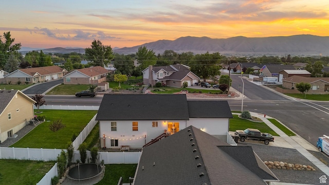 384 N 600 E, Payson, UT 84651 - aerial perspective of suburban area featuring a mountainous background