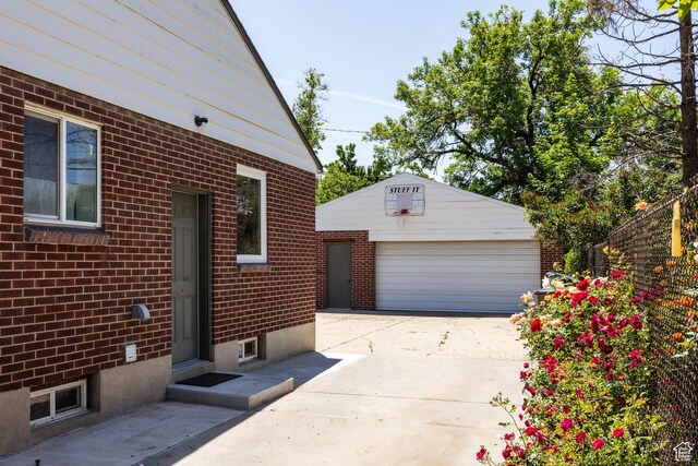 1217 Talisman Dr, Salt Lake City, UT 84116 - view of detached garage