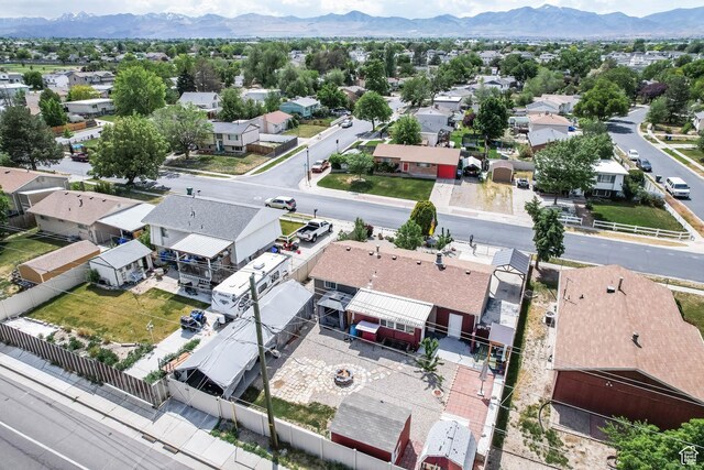 8265 S 3450 W, West Jordan, UT 84088 - aerial view of residential area with mountains