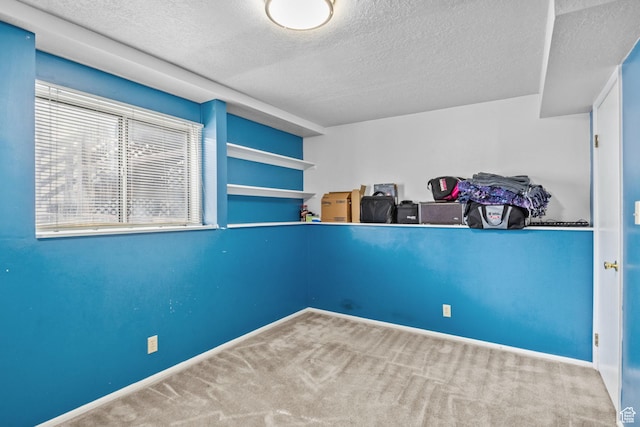 4478 S Balmoral Way, West Valley City, UT 84119 - unfurnished room featuring a textured ceiling, carpet flooring, and baseboards