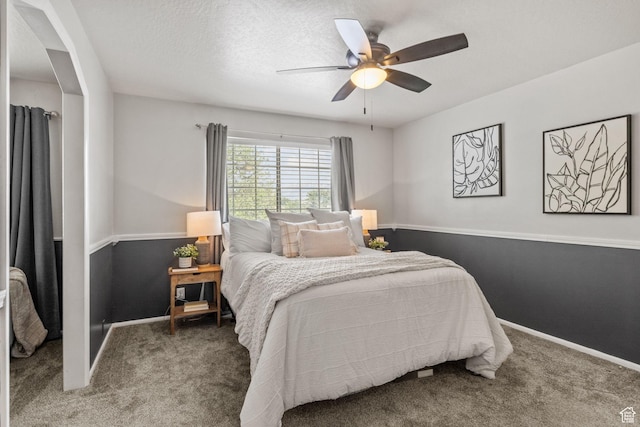 4478 S Balmoral Way, West Valley City, UT 84119 - carpeted bedroom with baseboards and ceiling fan