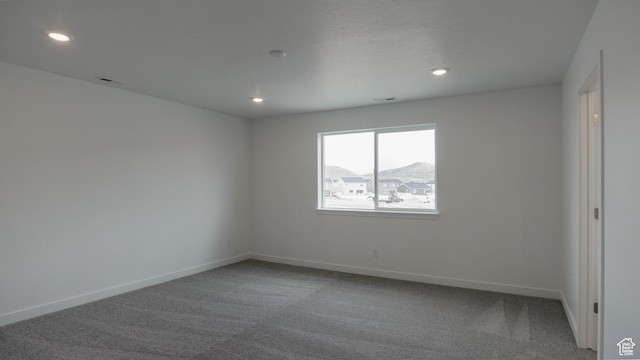 5502 N Trailside Unit 503, Eagle Mountain, UT 84005 - carpeted spare room featuring recessed lighting and baseboards