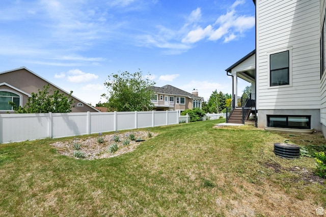 7862 S Danish Pine Ln, Salt Lake City, UT 84121 - view of yard featuring stairs