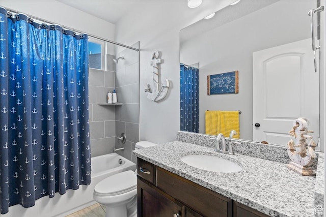 3352 N 200 W, Lehi, UT 84043 - bathroom featuring vanity, toilet, and shower / tub combo with curtain