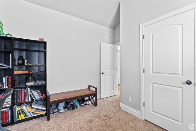 3352 N 200 W, Lehi, UT 84043 - interior space featuring vaulted ceiling and baseboards