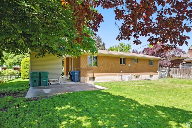 232 N 600 E, Orem, UT 84097 - rear view of property featuring a patio area and brick siding