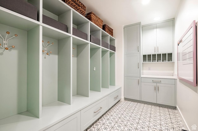 5972 S Ragsdale Dr, Murray, UT 84121 - mudroom with baseboards