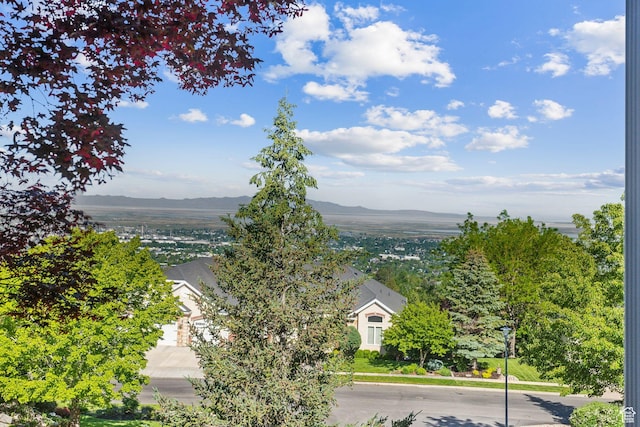 603 S Temple Hill Cir E, Bountiful, UT 84010 - water view featuring a mountainous background