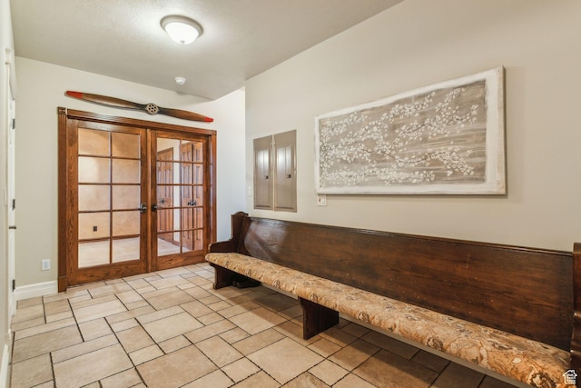 603 S Temple Hill Cir E, Bountiful, UT 84010 - foyer entrance featuring french doors