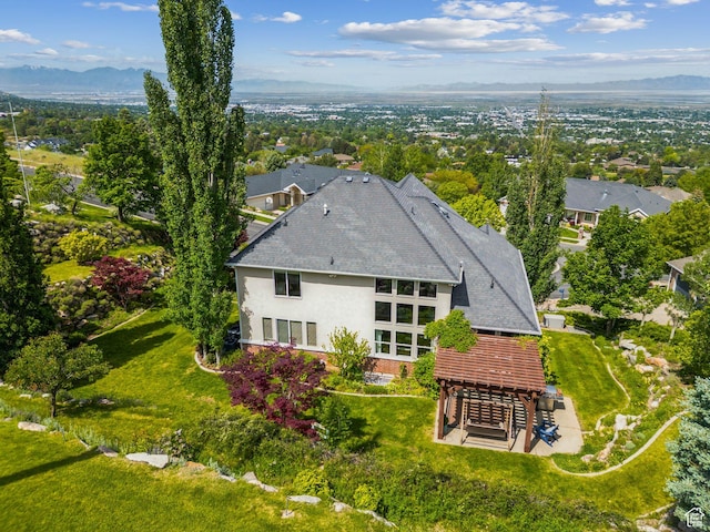 603 S Temple Hill Cir E, Bountiful, UT 84010 - view from above of property featuring mountains