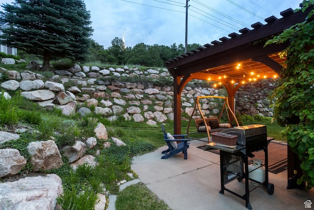 603 S Temple Hill Cir E, Bountiful, UT 84010 - view of patio / terrace featuring area for grilling