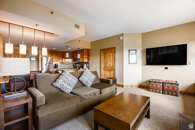 3855 Grand Summit Dr Unit 214Q1, Park City, UT 84098 - carpeted living room with baseboards