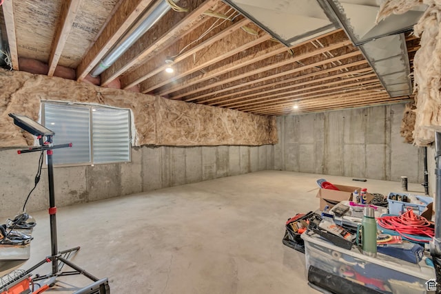 7259 S Viansa Ct, Midvale, UT 84047 - view of unfinished below grade area