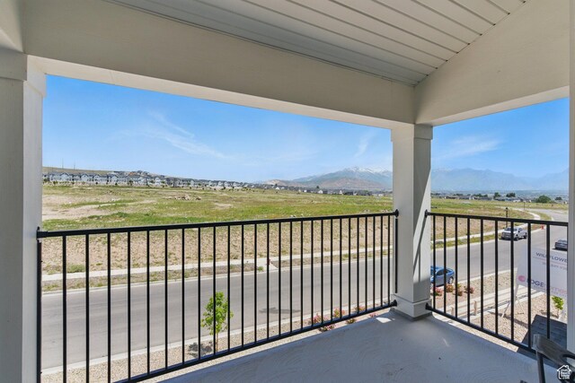 972 W Spider Green Way N Unit E302, Saratoga Springs, UT 84045 - balcony featuring a mountain view
