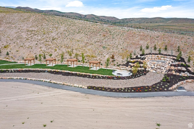 972 W Spider Green Way N Unit E302, Saratoga Springs, UT 84045 - aerial view of property's location featuring a mountainous background